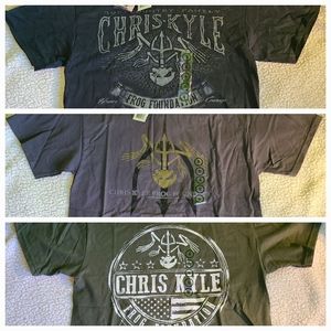 Lot of 3 Chris Kyle Tshirts Size Small
